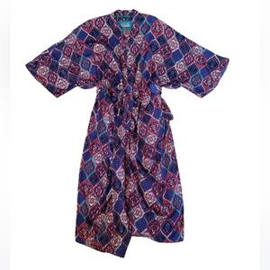 Anthropologie Multicolor Patterned Midi Dress